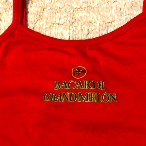 NWOT Barcardi Grandmelon  red tank top with built in shelf bra . Brand new! - Picture 7 of 10